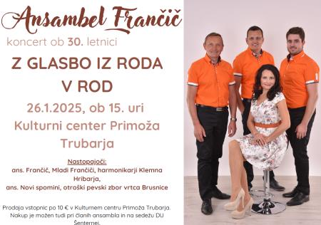 Ansambel Frančič IZ RODA V ROD